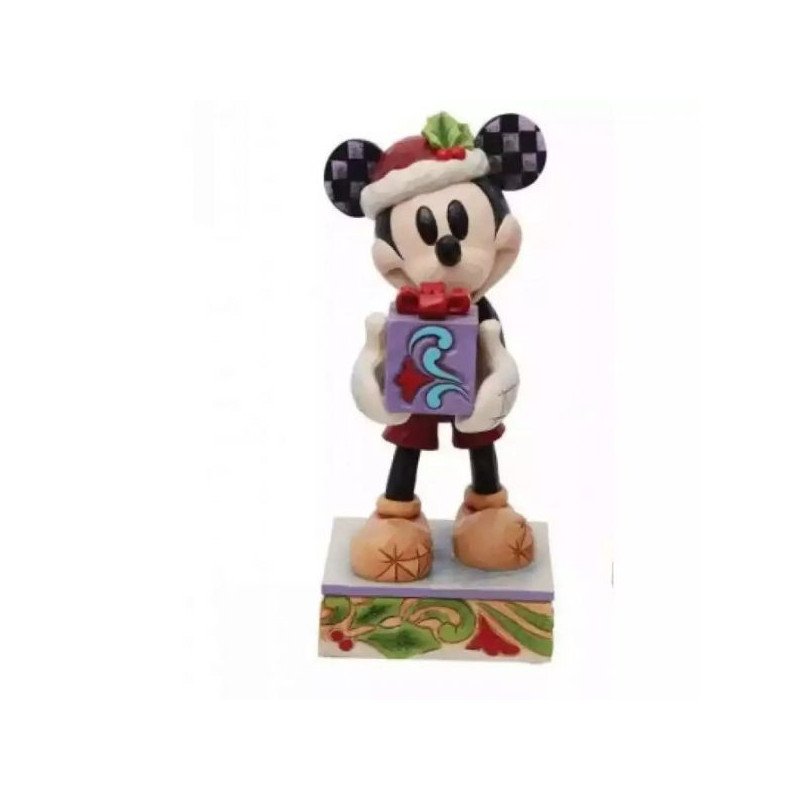 DISNEY - MICKEY MOUSE - FIGURINE 16.5 CM - SHOWCASE COLLECTION - TRADITIONS - LARGER MICKEY WITH CHASER GIFT