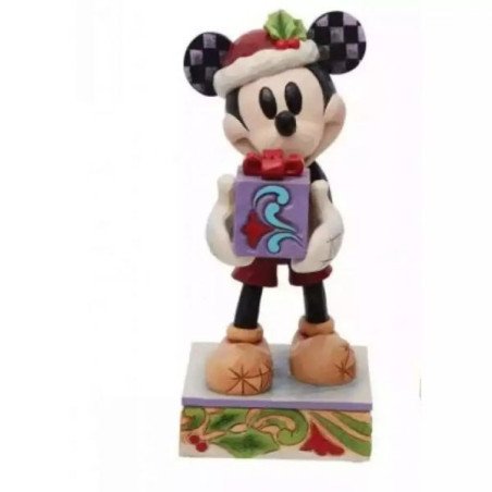 DISNEY - MICKEY MOUSE - FIGURINE 16.5 CM - SHOWCASE COLLECTION - TRADITIONS - LARGER MICKEY WITH CHASER GIFT