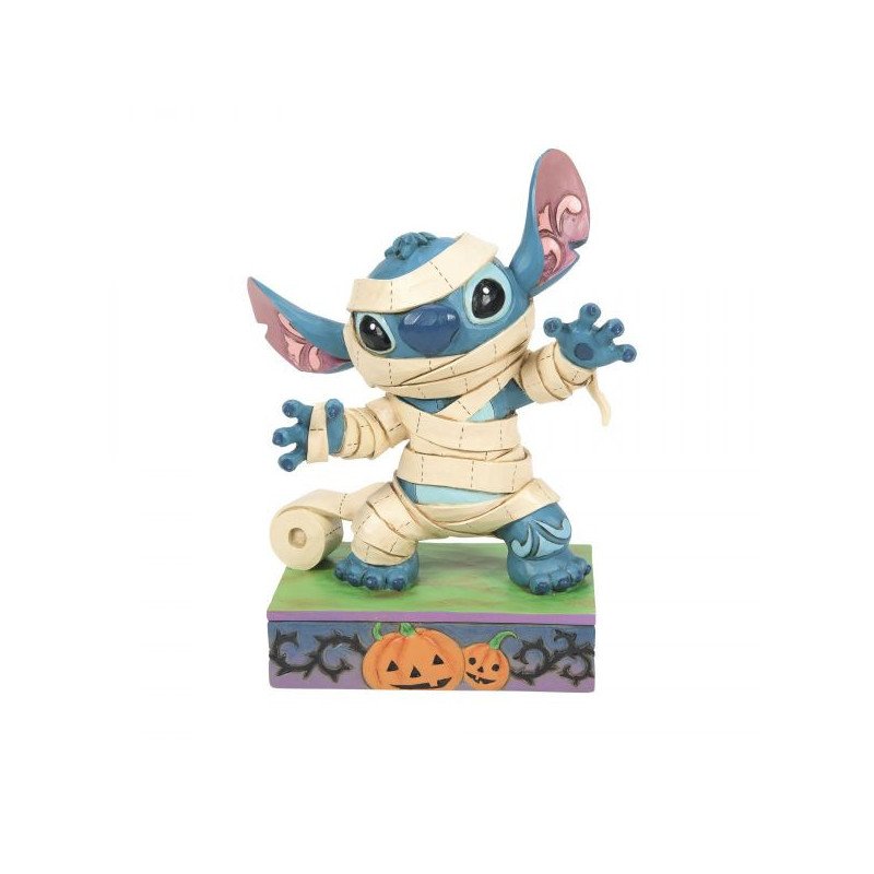 DISNEY - LILO & STITCH - FIGURINE 15.5 CM - SHOWCASE COLLECTION - TRADITIONS - MUMMY STITCH