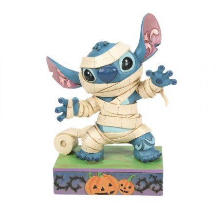 DISNEY - LILO & STITCH - FIGURINE 15.5 CM - SHOWCASE COLLECTION - TRADITIONS - MUMMY STITCH