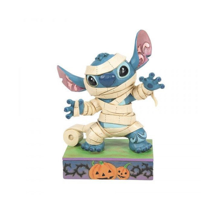 DISNEY - LILO & STITCH - FIGURINE 15.5 CM - SHOWCASE COLLECTION - TRADITIONS - MUMMY STITCH DISNEY - LILO & STITCH - FIGURINE 15.5 CM - SHOWCASE COLLECTION - TRADITIONS - MUMMY STITCH