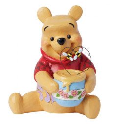 DISNEY - WINNIE THE POOH - FIGURINE 31.5 CM - SHOWCASE COLLECTION - TRADITIONS - POOH WITH HONEY POT BIG
