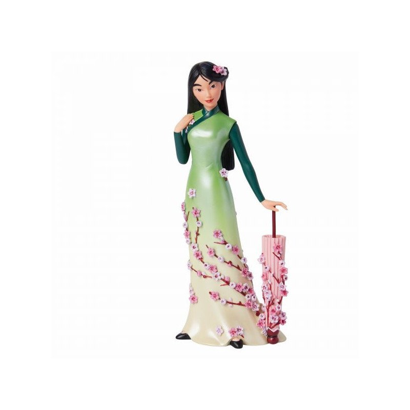 DISNEY - MULAN - FIGURINE 20 CM - SHOWCASE COLLECTION - TRADITIONS - BOTANICAL MULAN