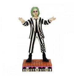 HORROR - BEETLEJUICE - FIGURINE EN RESINE 18 CM - JIM SHORE - CLASSIC BEETLEJUICE