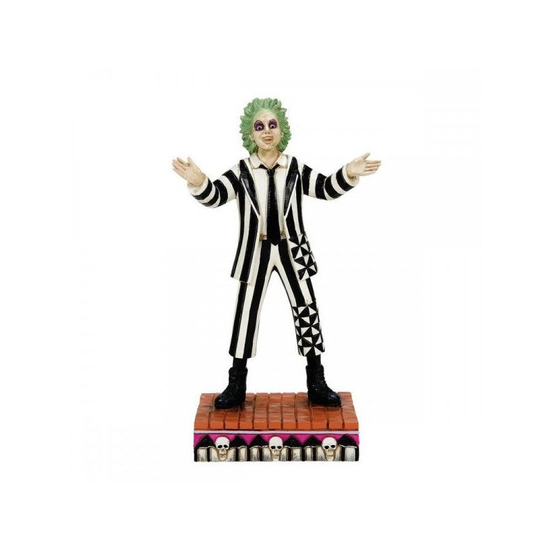 HORROR - BEETLEJUICE - FIGURINE EN RESINE 18 CM - JIM SHORE - CLASSIC BEETLEJUICE