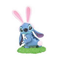 DISNEY - LILO & STITCH - FIGURINE 15 CM - SHOWCASE COLLECTION - STITCH BUNNY MOMENT
