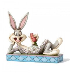 LOONEY TUNES - BUGS BUNNY - FIGURINE 9.5 CM - SHOWCASE COLLECTION - TRADITIONS - CASECOOL AS A CARROT