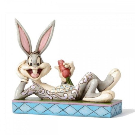 LOONEY TUNES - BUGS BUNNY - FIGURINE 9.5 CM - SHOWCASE COLLECTION - TRADITIONS - CASECOOL AS A CARROT
