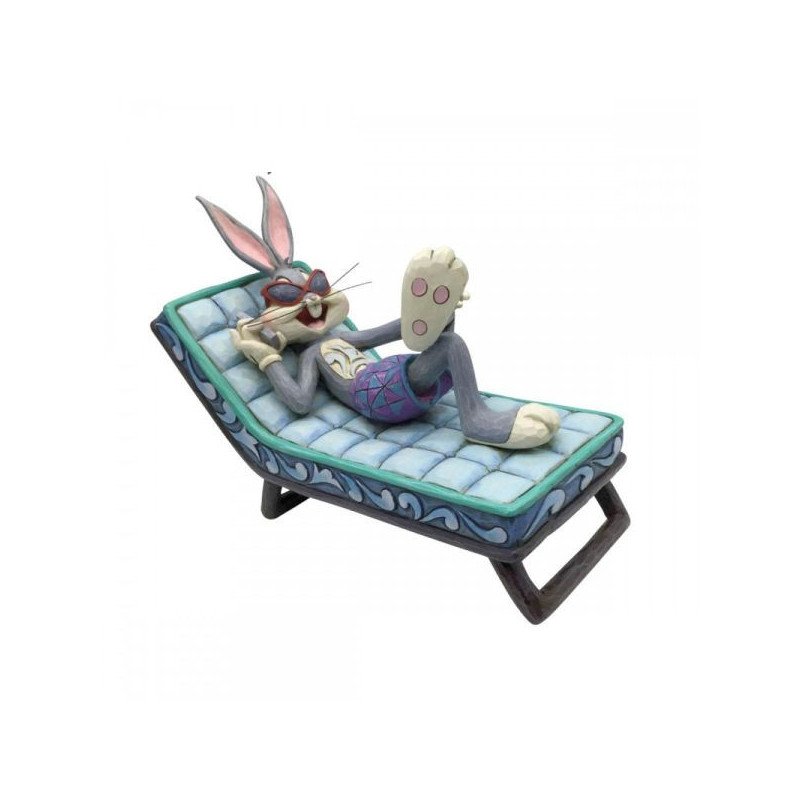 LOONEY TUNES - BUGS BUNNY - FIGURINE 12 CM - SHOWCASE COLLECTION - TRADITIONS - HOLLYWOOD HARE