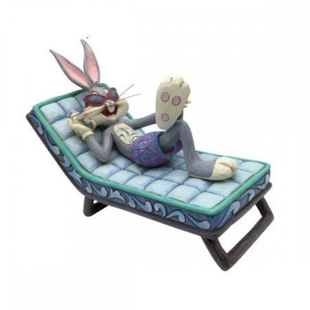 LOONEY TUNES - BUGS BUNNY - FIGURINE 12 CM - SHOWCASE COLLECTION - TRADITIONS - HOLLYWOOD HARE