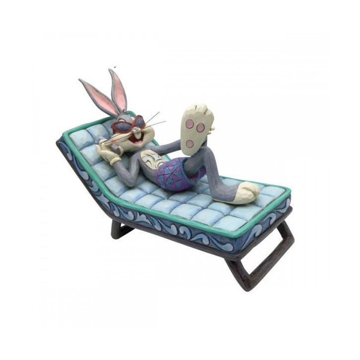 LOONEY TUNES - BUGS BUNNY - FIGURINE 12 CM - SHOWCASE COLLECTION - TRADITIONS - HOLLYWOOD HARE