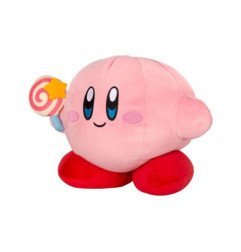 KIRBY - PELUCHE 41 CM - KIRBY ET LA SUPER SUCETTE