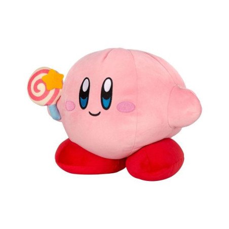 KIRBY - PELUCHE 41 CM - KIRBY ET LA SUPER SUCETTE
