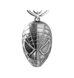 MARVEL - SPIDERMAN - PORTE CLES METAL 6 CM - SPIDER-MAN HEAD