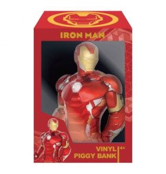MARVEL - IRON MAN - TIRELIRE PVC 20 CM - DELUXE SET BOX - IRON MAN