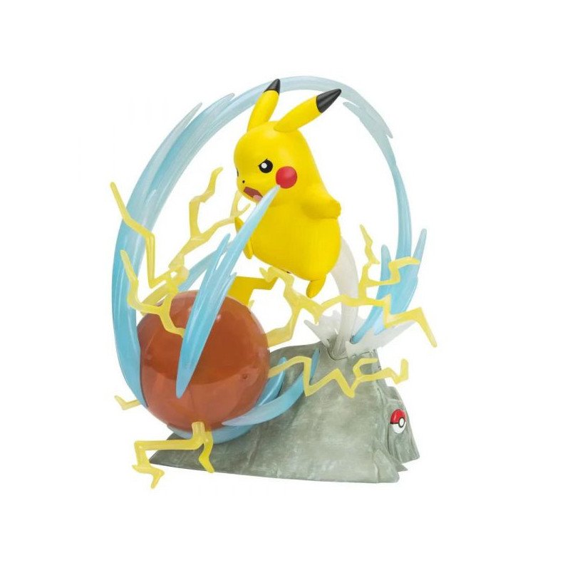 POKEMON - FIGURINE LUMINEUSE DELUXE 33 CM - PIKACHU