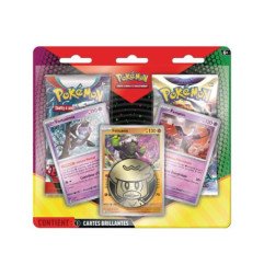 POKEMON - PACK PROMO 2  BOOSTERS - 3 CARTES PROMO - MARS 2025