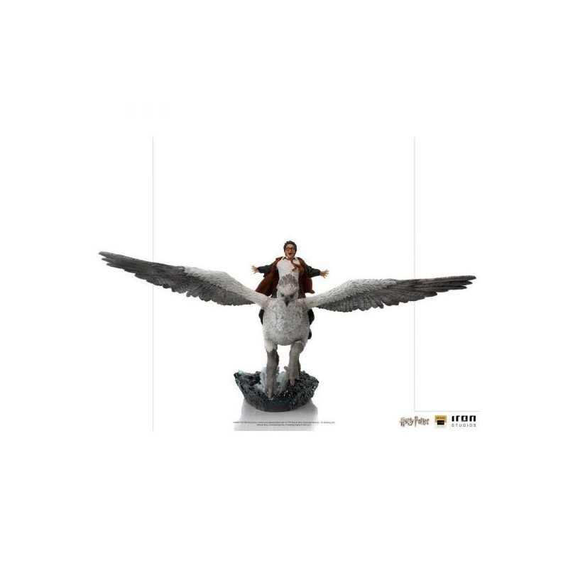 HARRY POTTER - FIGURINE 30 CM - IRON STUDIOS - HARRY POTTER AND BUCKBEAK