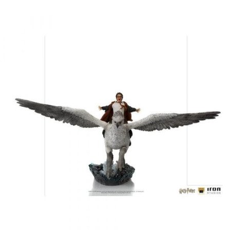 HARRY POTTER - FIGURINE 30 CM - IRON STUDIOS - HARRY POTTER AND BUCKBEAK