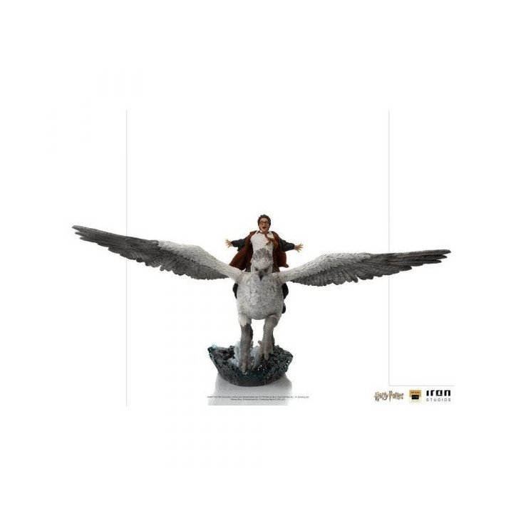 HARRY POTTER - FIGURINE 30 CM - IRON STUDIOS - HARRY POTTER AND BUCKBEAK