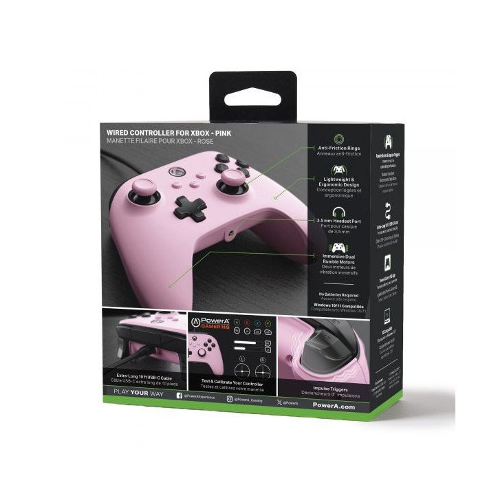 MANETTE XBOX ONE /SERIES S/X - PINK - POWER A