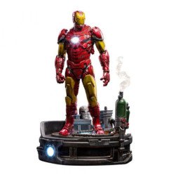 MARVEL - IRON-MAN - FIGURINE 23 CM - IRON STUDIOS - IRON MAN UNLEASHED