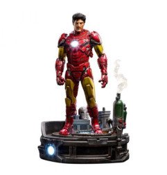 MARVEL - IRON-MAN - FIGURINE 23 CM - IRON STUDIOS - IRON MAN UNLEASHED