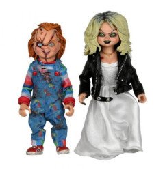 HORROR - BRIDE OF CHUCKY - PACK DE 2 FIGURINES 14 CM - NECA - CHUCKY & TIFFANY