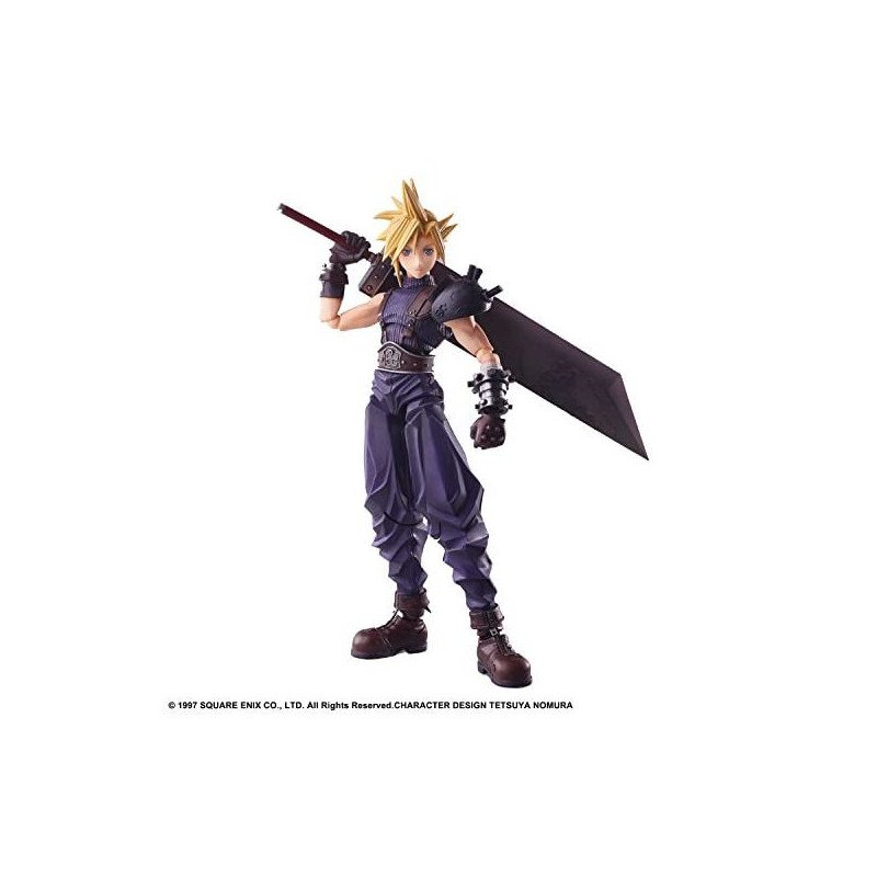 FINAL FANTASY VII - FIGURINE 15 CM - BRING ARTS - CLOUD STRIFE