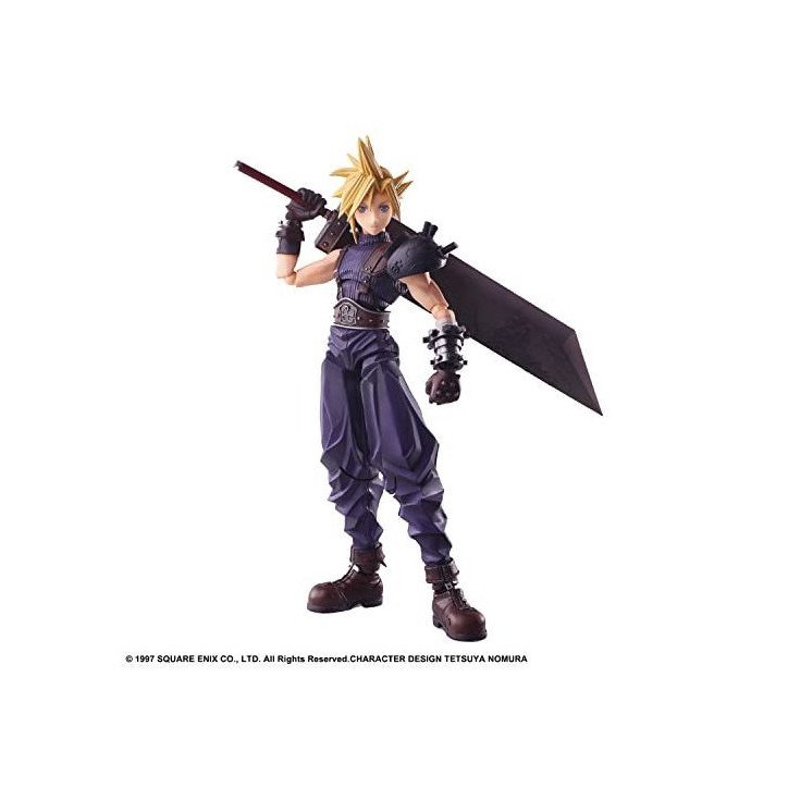 FINAL FANTASY VII - FIGURINE 15 CM - BRING ARTS - CLOUD STRIFE