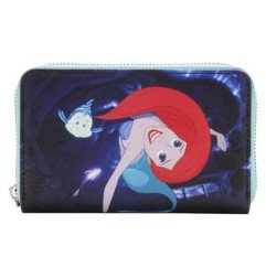 DISNEY - THE LITTLE MERMAID - PORTEFEUILLE - LOUNGEFLY - PRINCESS SCENES SERIES