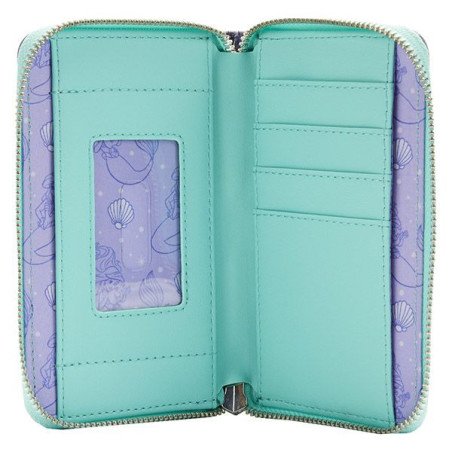 DISNEY - THE LITTLE MERMAID - PORTEFEUILLE - LOUNGEFLY - PRINCESS SCENES SERIES