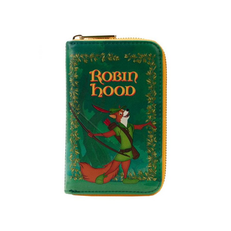 DISNEY - ROBIN HOOD - PORTEFEUILLE - LOUNGEFLY - CLASSIC BOOK