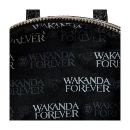 MARVEL - BLACK PANTHER - SAC A DOS - LOUNGEFLY - WAKANDA FOREVER FIGURAL