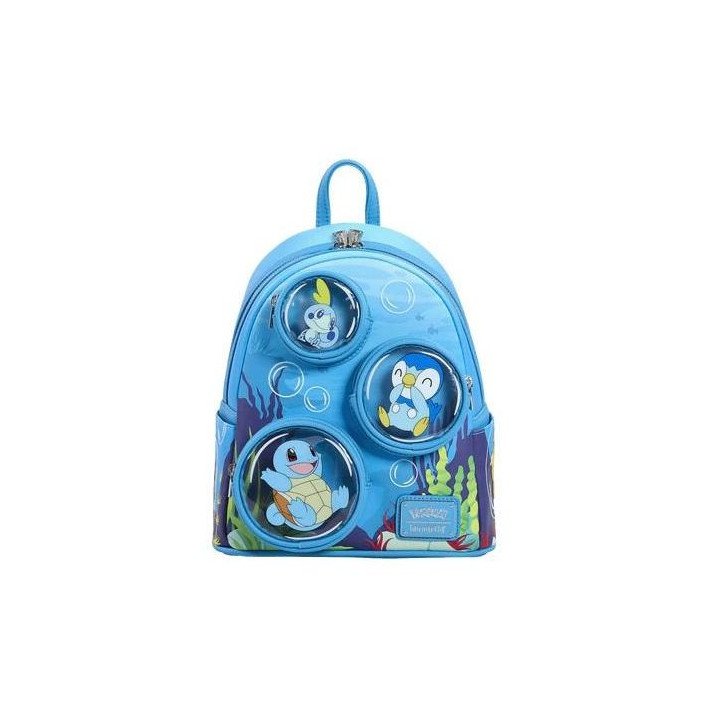 POKEMON - MINI SAC A DOS - LOUNGEFLY - BUBBLES WATER