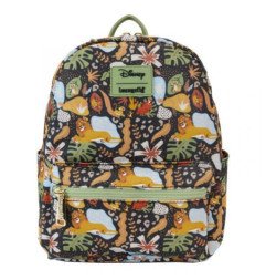 DISNEY - THE LION KING - 30TH ANNIVERSARY - SAC A DOS - LOUNGEFLY - SILHOUETTE AOP