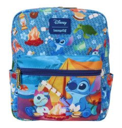 DISNEY - LILO AND STITCH - SAC A DOS - LOUNGEFLY - CAMPING CUTIES AOP