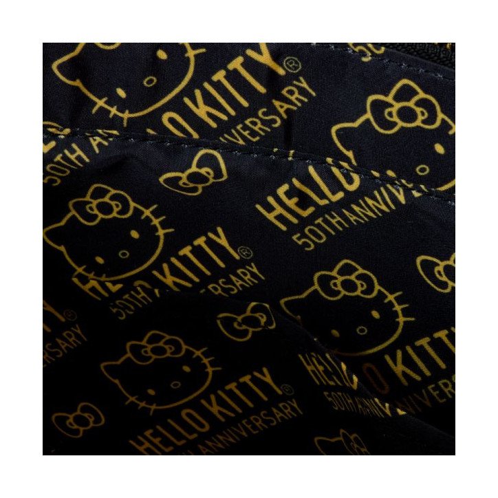 HELLO KITTY - SAC TISSU - LOUNGEFLY - 50TH ANNIV METALLIC GOLD HELLO KITTY - SAC TISSU - LOUNGEFLY - 50TH ANNIV METALLIC GOLD