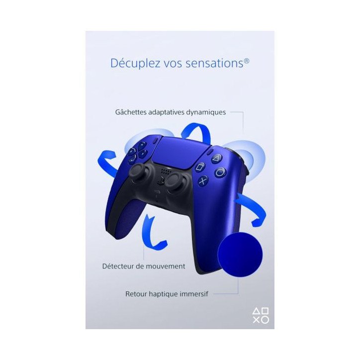 MANETTE DUALSENSE - COBALT BLUE - PS5