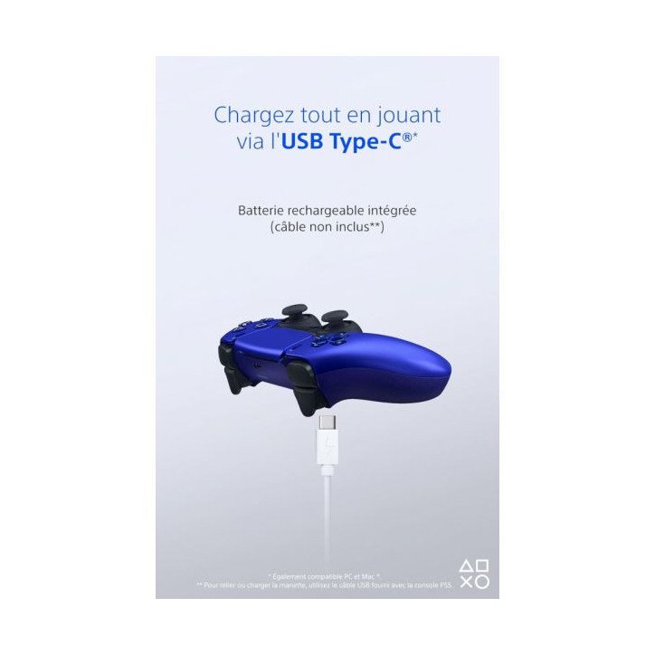 MANETTE DUALSENSE - COBALT BLUE - PS5