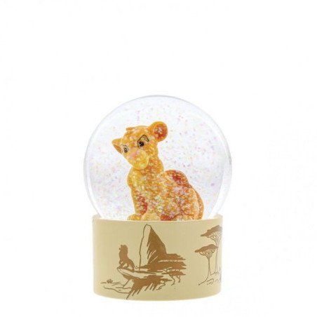 DISNEY - THE LION KING - BOULE A NEIGE 8.5 CM - SIMBA