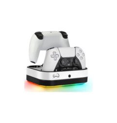 DEEP EXPLORER - DOUBLE STATION DE CHARGE A LED RGB - PS5