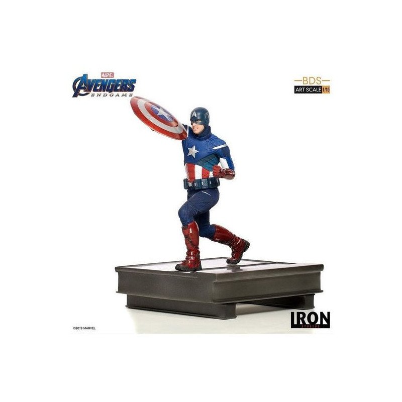 MARVEL - AVENGERS : ENDGAME - FIGURINE 19 CM - CAPTAIN AMERICA 2023