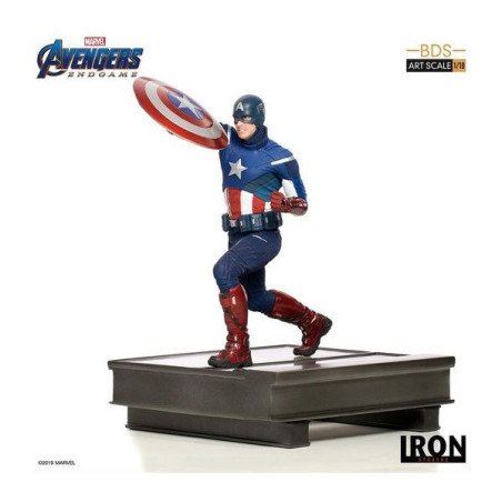 MARVEL - AVENGERS : ENDGAME - FIGURINE 19 CM - CAPTAIN AMERICA 2023