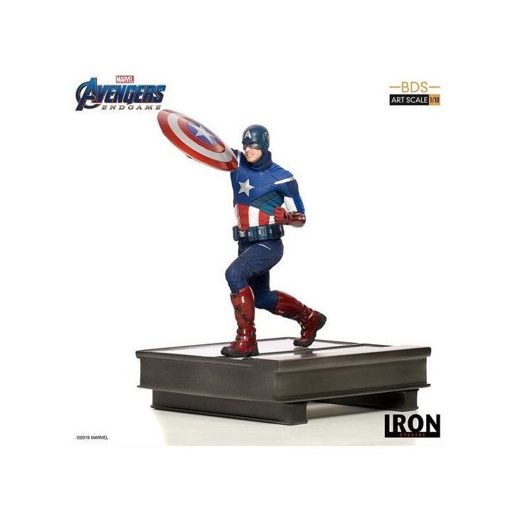 MARVEL - AVENGERS : ENDGAME - FIGURINE 19 CM - CAPTAIN AMERICA 2023
