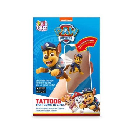 HOLO TOYZ  - 10 TATOUAGES EN R.A. AVEC SON - PAW PATROL
