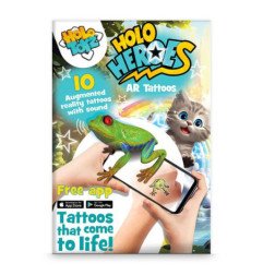 HOLO TOYZ - 10 TATOUAGES EN R.A. AVEC SON - HOLO HEROES