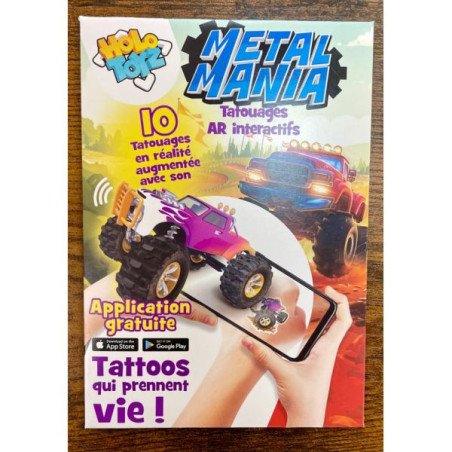 HOLO TOYZ - 10 TATOUAGES EN R.A. AVEC SON - METAL MANIA