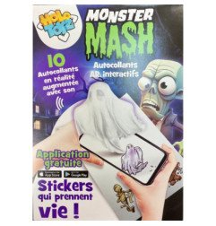 HOLO TOYZ - 10 STICKERS EN R.A. AVEC SON - MONSTER MASH