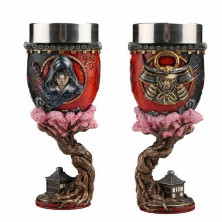 ASSASSIN S CREED SHADOWS  - CALICE 17.5 CM - NEMESIS NOW - NAOE
